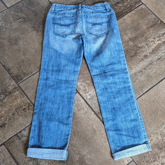 Gapkids 1969 Jeans Girls  Embroidered Straight Leg Size 12 Blue - Picture 2 of 16